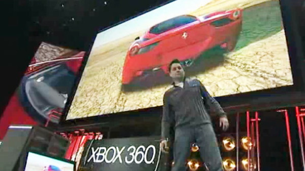 Forza Motorsport 4 demonstration using Microsoft Kinect