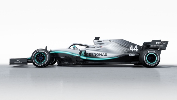 2019 Mercedes -AMG F1 car revealed laps Silverstone