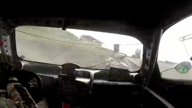 Antonin Herbeck's Zonda GR crash