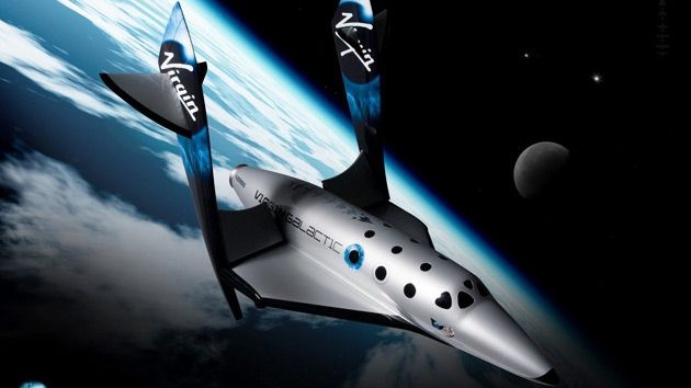 Virgin Galactic space shuttle