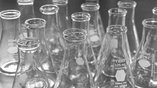 Beakers (Flickr user Move The Clouds)