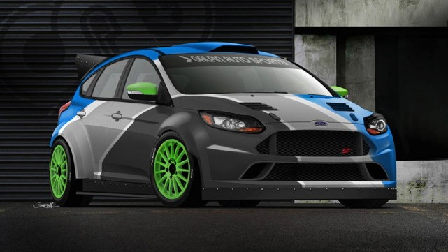 2013 Ford Focus ST built by Galpin Auto Sports for SEMA 2012