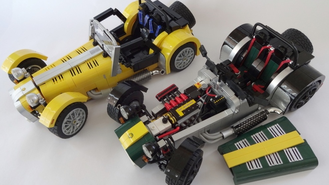 Caterham Super Seven by Lego