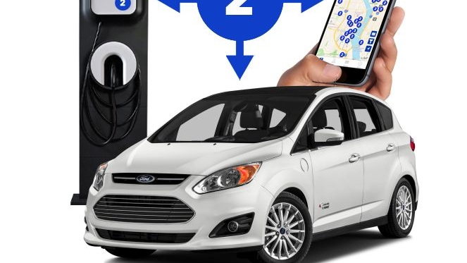 Chargeway electric-car charging symbols: how it works (blue 2 = Level 2 J-1772 charging)