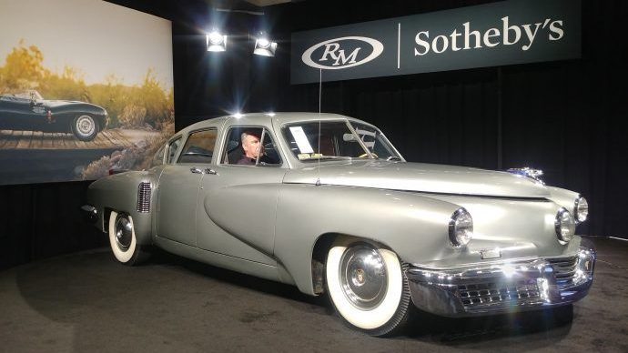 Preston Tucker's personal 1948 Tucker expected to command more than $1M at  January auction