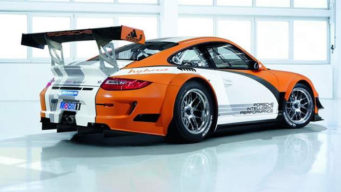 Porsche 911 GT3 R Hybrid Race Car