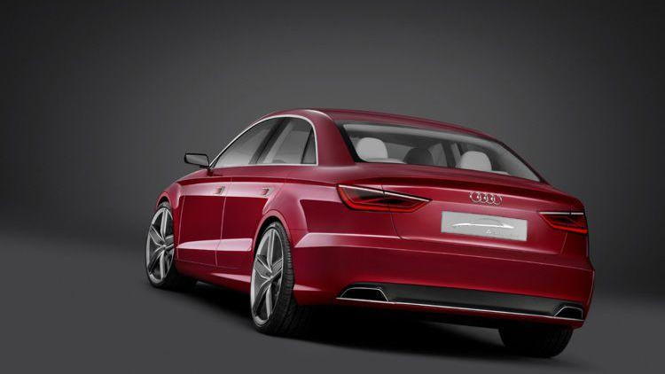 Audi A3 Sedan concept leaked