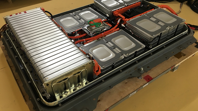 Nissan electric-car battery