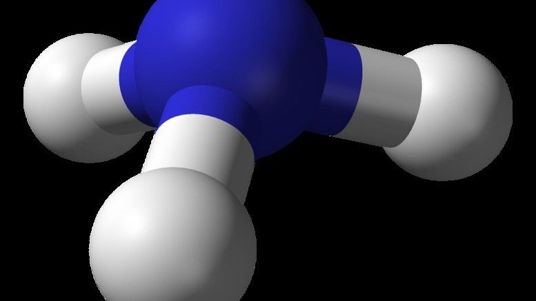 Ammonia could be used as fuel. Image: Wikipedia user Ben Mills