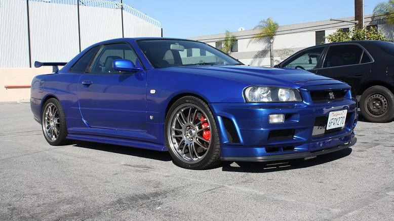 R34 Nissan Skyline GT-R replica used in Fast and Furious 4