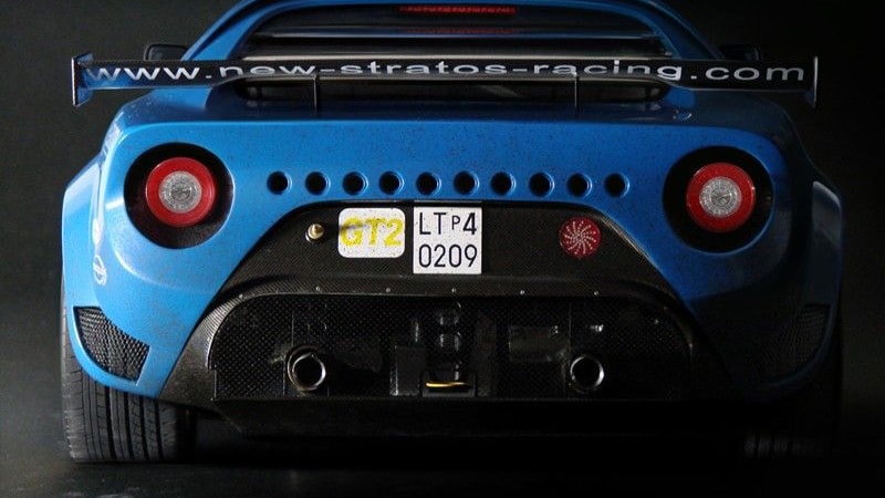 Amalgam New Stratos GT2 race car model