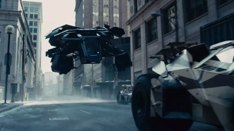 Vehicles play supporting roles in The Dark Knight Rises