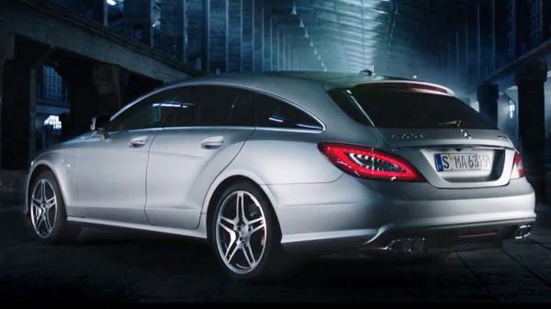 2013 Mercedes-Benz CLS63 AMG Shooting Brake leaked