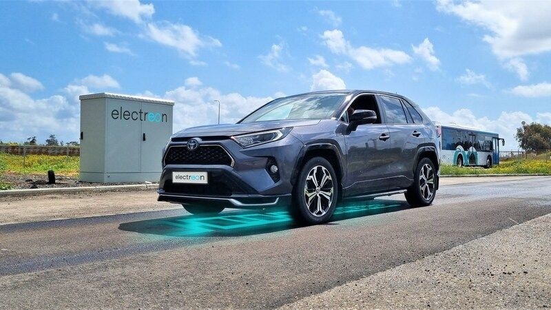 Toyota RAV4 Prime - Electreon dynamic wireless charging