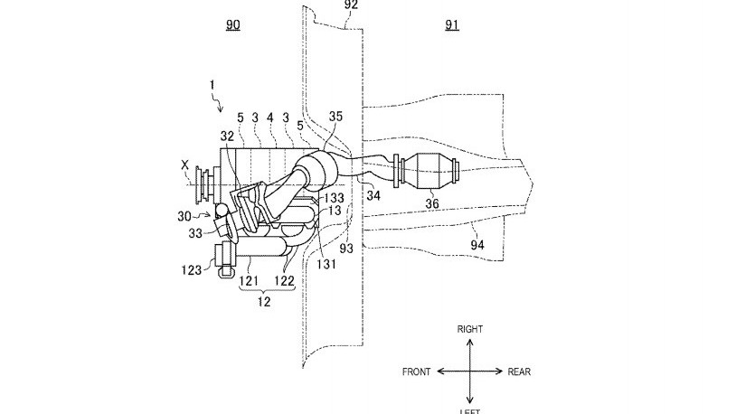 Mazda rotary patent drawing, credit Auto Evolution