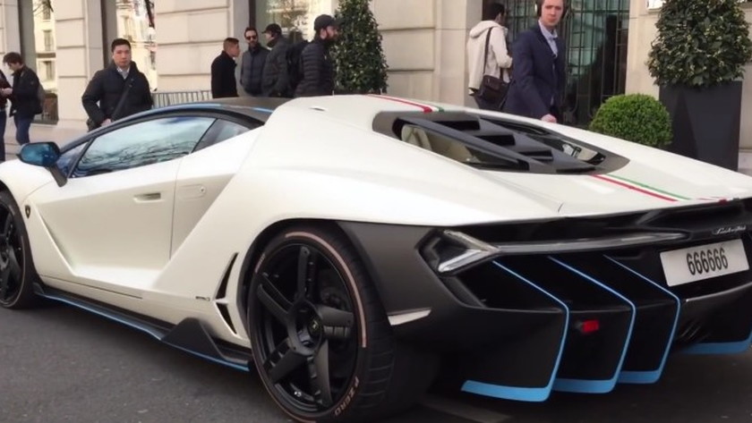 Lamborghini Centenario spotted looking delightful in Paris