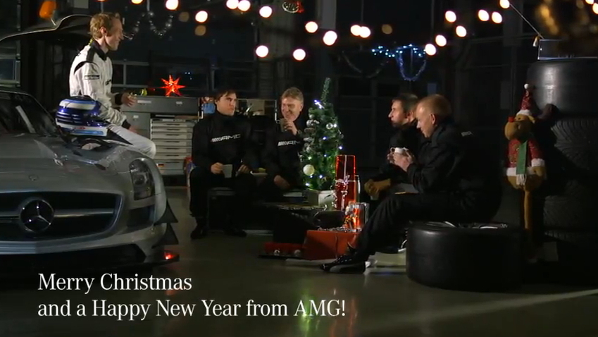 AMG's technical staff celebrate Christmas
