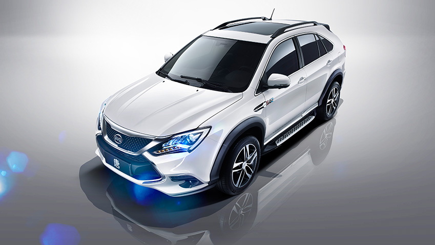 2016 BYD Tang plug-in hybrid SUV, made in China