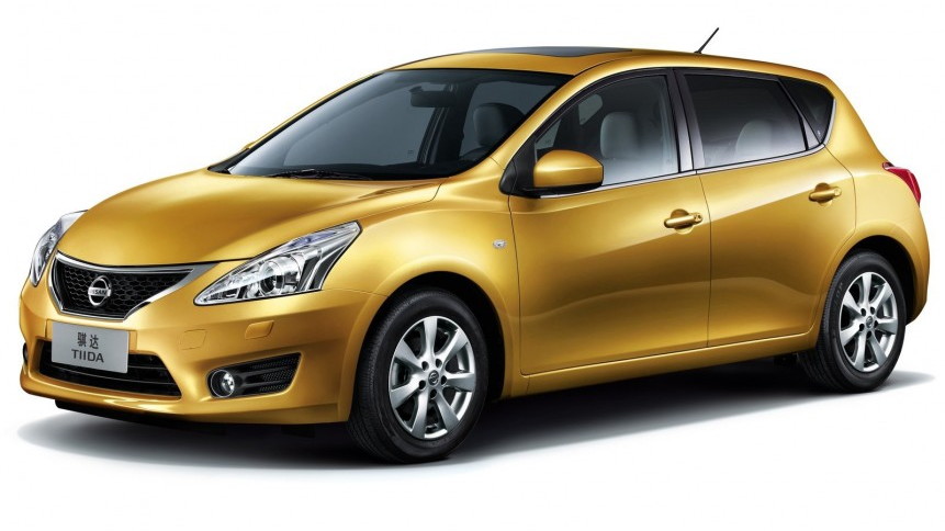 2012 Nissan Tiida hatchback, launched at Auto Shanghai 2011