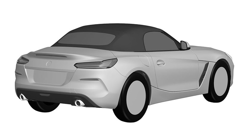 BMW Z4 Patent Drawings