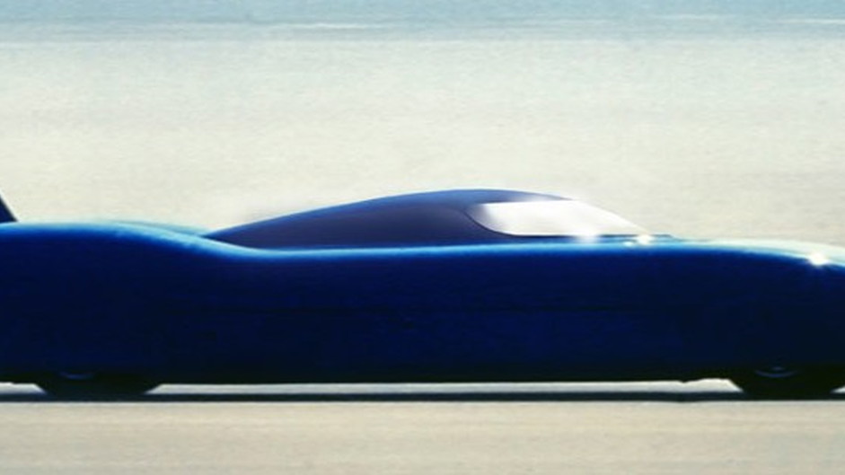 Electric Bluebird Land Speed Record Car