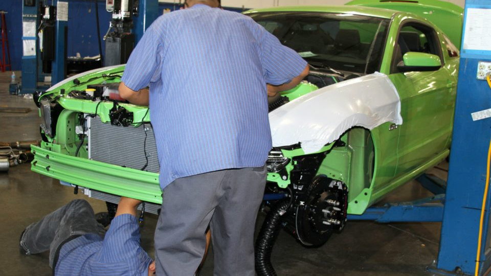 2013 Shelby Mustang GT350 build photos