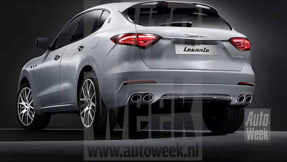 2017 Maserati Levante Leaked - Image Via Autoweek.nl