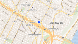 Map for Harborview Condominum - Union City, NJ