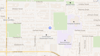 Map for Garfield Apartments - Idaho Falls, ID