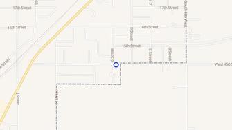 Map for Mountain View East Apartments - Heyburn, ID