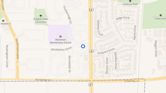 Map for Wimbledon Square Apartments - Lodi, CA