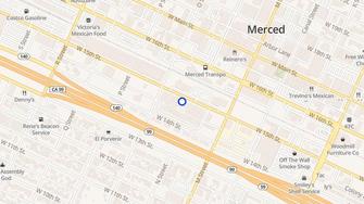 Map for Sierra Meadows Senior Apartments - Merced, CA