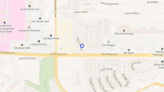 Map for Cielo Hills Apartments - San Antonio, TX
