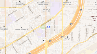 Map for Virginia Apartments - Dallas, TX