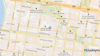 Map for Lofts at Arch - Philadelphia, PA