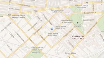 Map for Chester Lynne Apartments - Philadelphia, PA