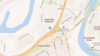 Map for Lakeview Tower - Cleveland, OH