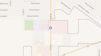 Map for Sunrise Apartments - Mattoon, IL