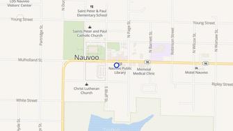 Map for Temple House Apartments - Nauvoo, IL