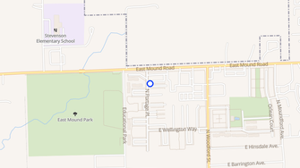 Map for Portage Place Apartments - Decatur, IL