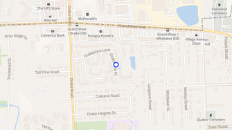Map for Drakeshire Apartments - Farmington, MI