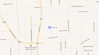 Map for Atmore Apartments - Atmore, AL
