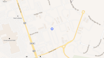 Map for Greenwood Villa Apartments - Bowling Green, KY