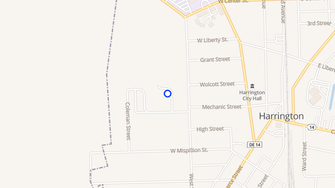 Map for West Street Manor - Harrington, DE