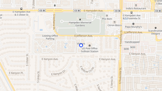 Map for Jefferson Square Apartments - Denver, CO