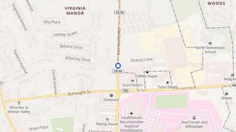 Map for Street's Apartments - Morgantown, WV