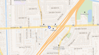 Map for Nob Hill Apartments - Miami, FL