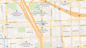 Map for Arena Square North & South - Miami, FL