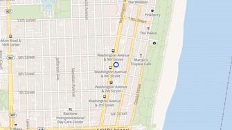 Map for Clinton Hotel Apartments - Miami Beach, FL