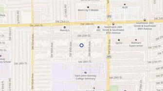 Map for Candlewood Suites - Miami, FL